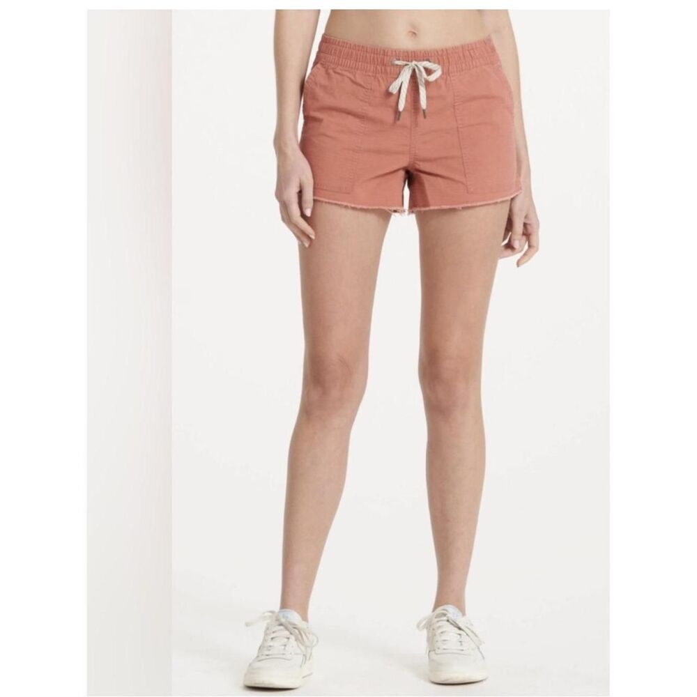 Vuori Women's Brown and Orange Shorts